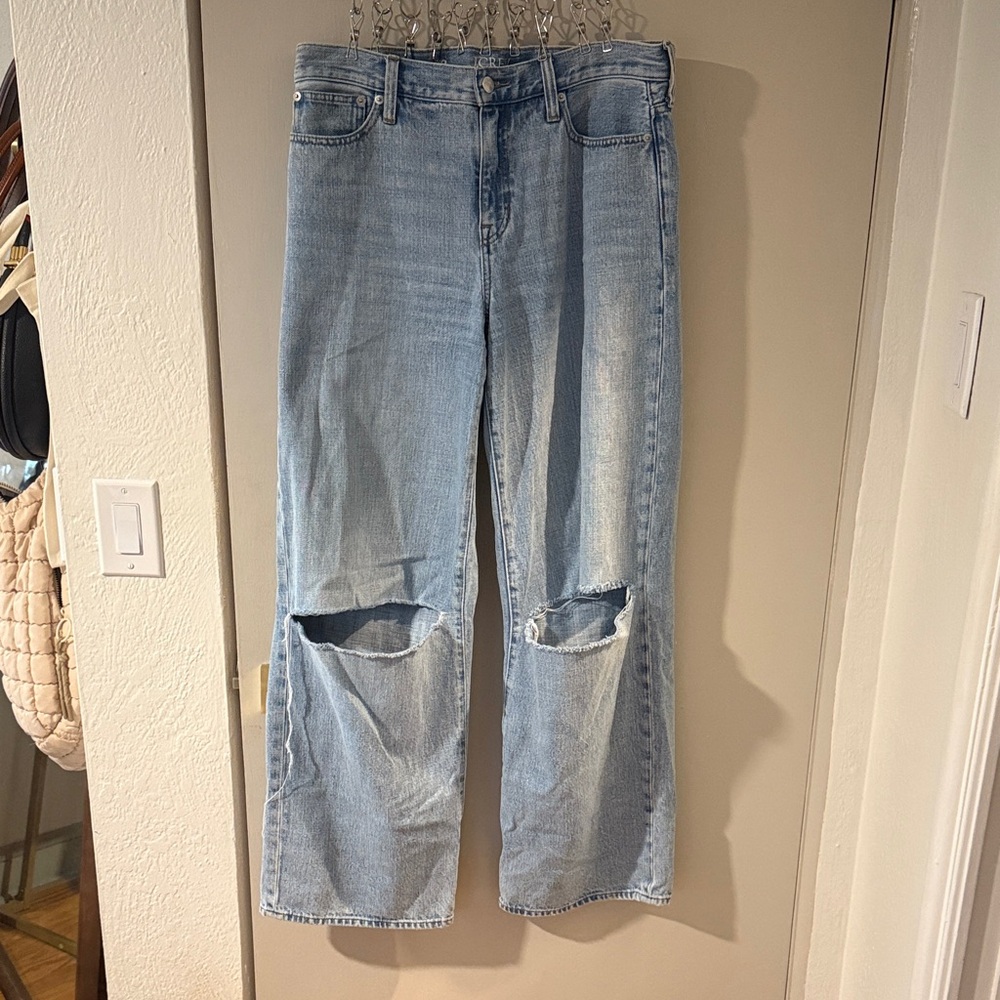 J. Crew Light Blue Straight Leg Jeans